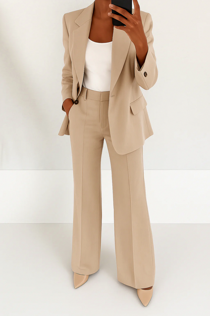 Long Sleeve Blazer Matching Set