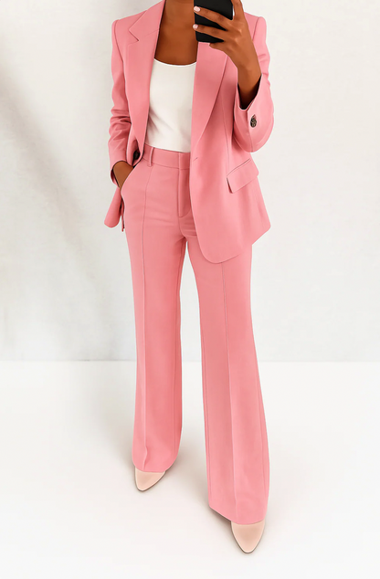 Long Sleeve Blazer Matching Set