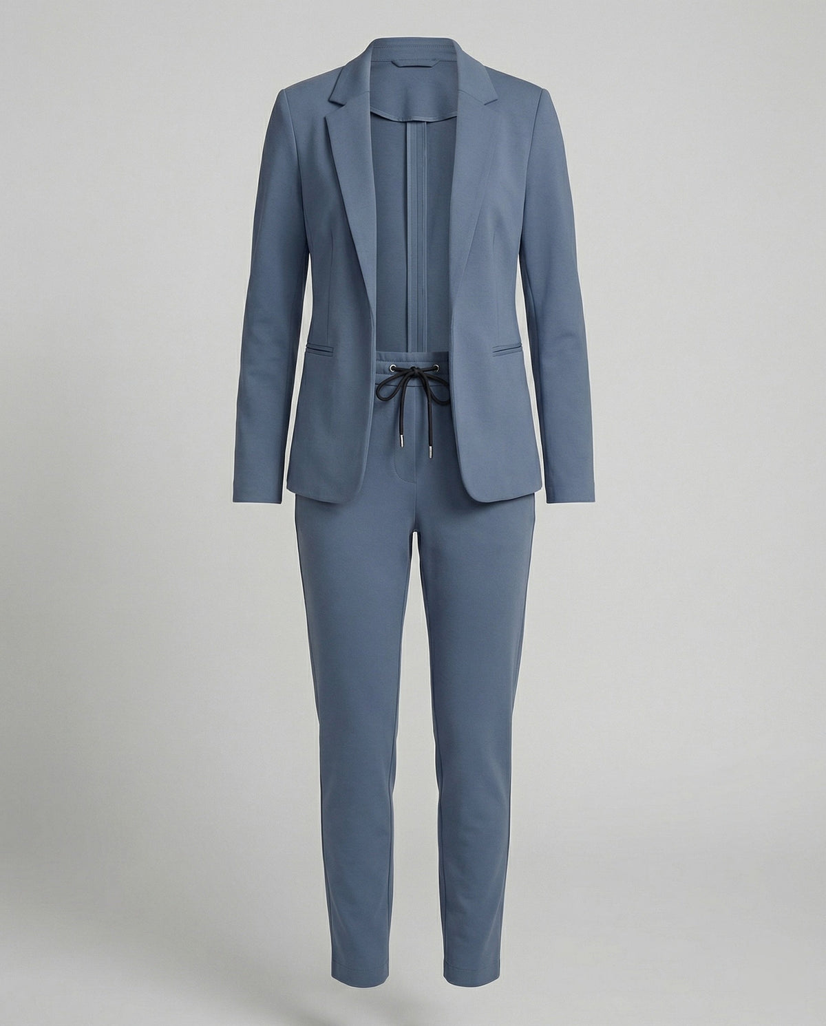 Long Sleeve Blazer Two Piece Set