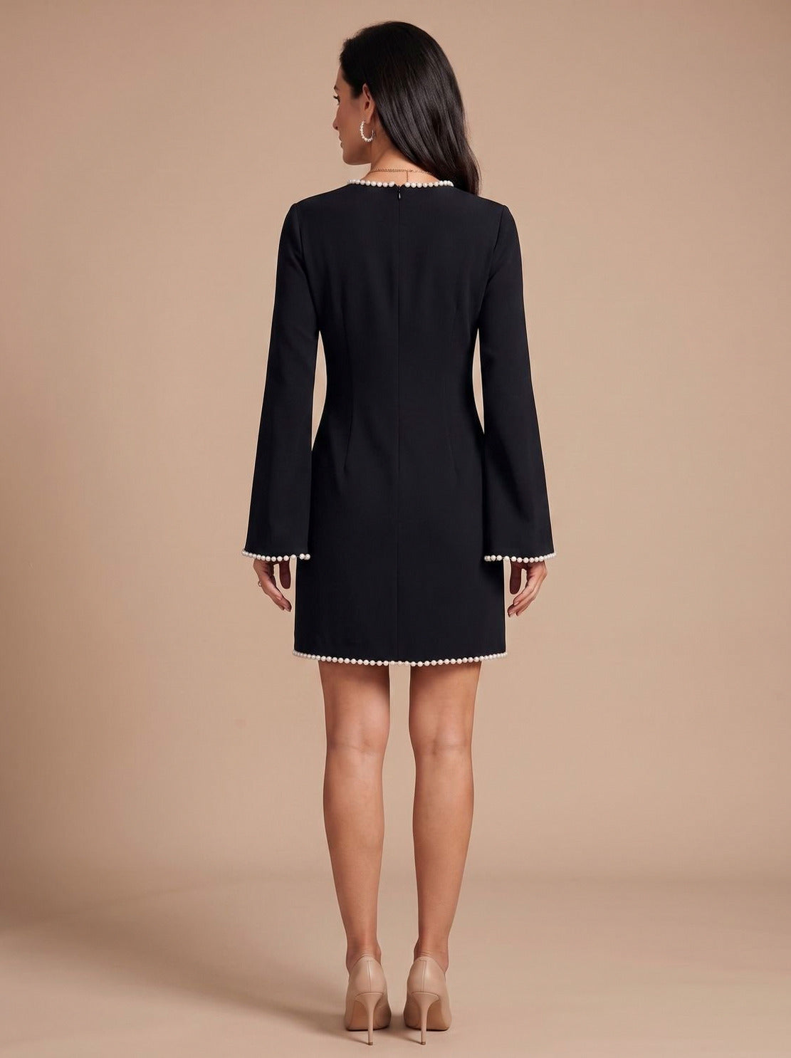 Long Sleeve Cutout Mini Dress