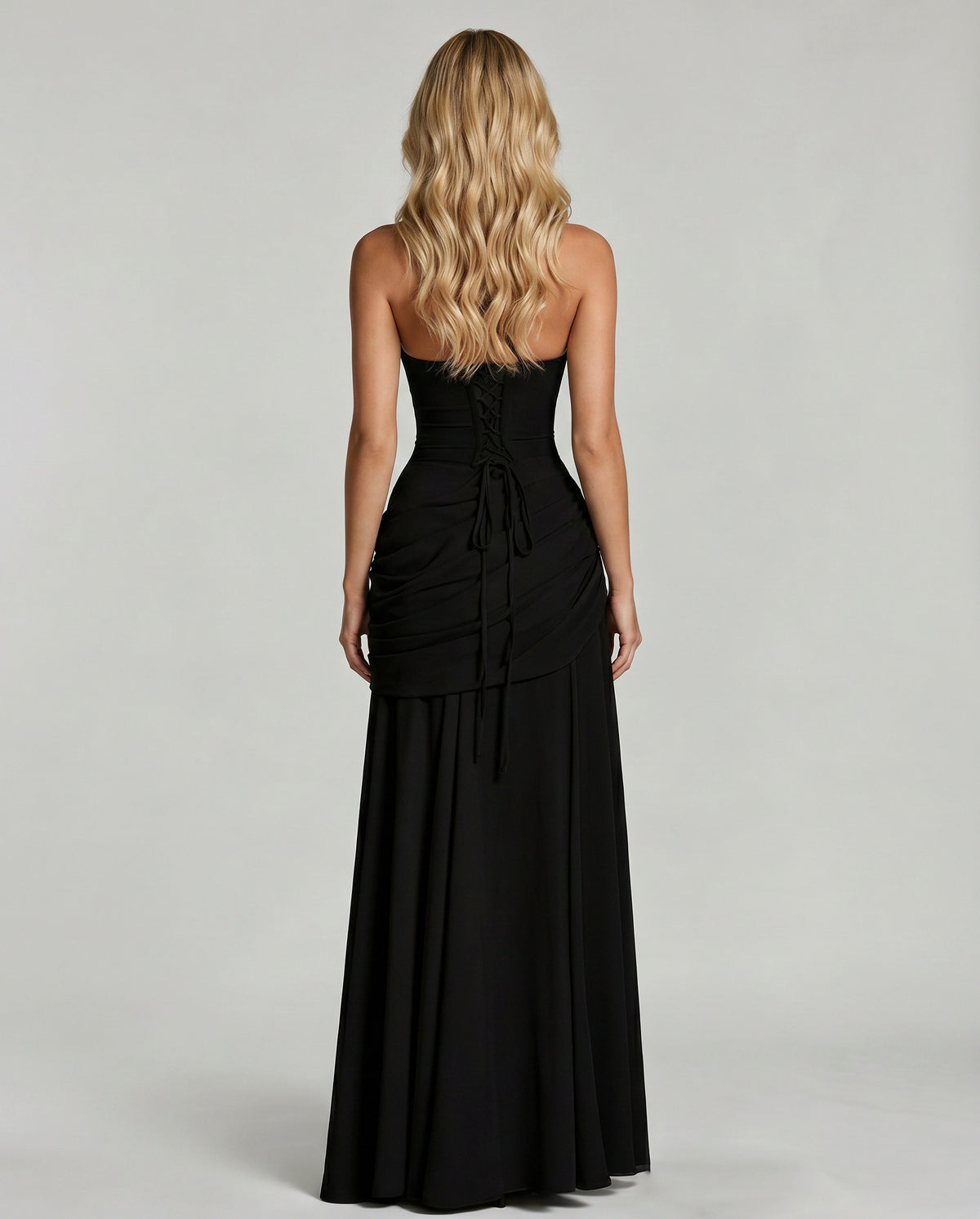 Sweetheart Drop Waist Maxi Dress